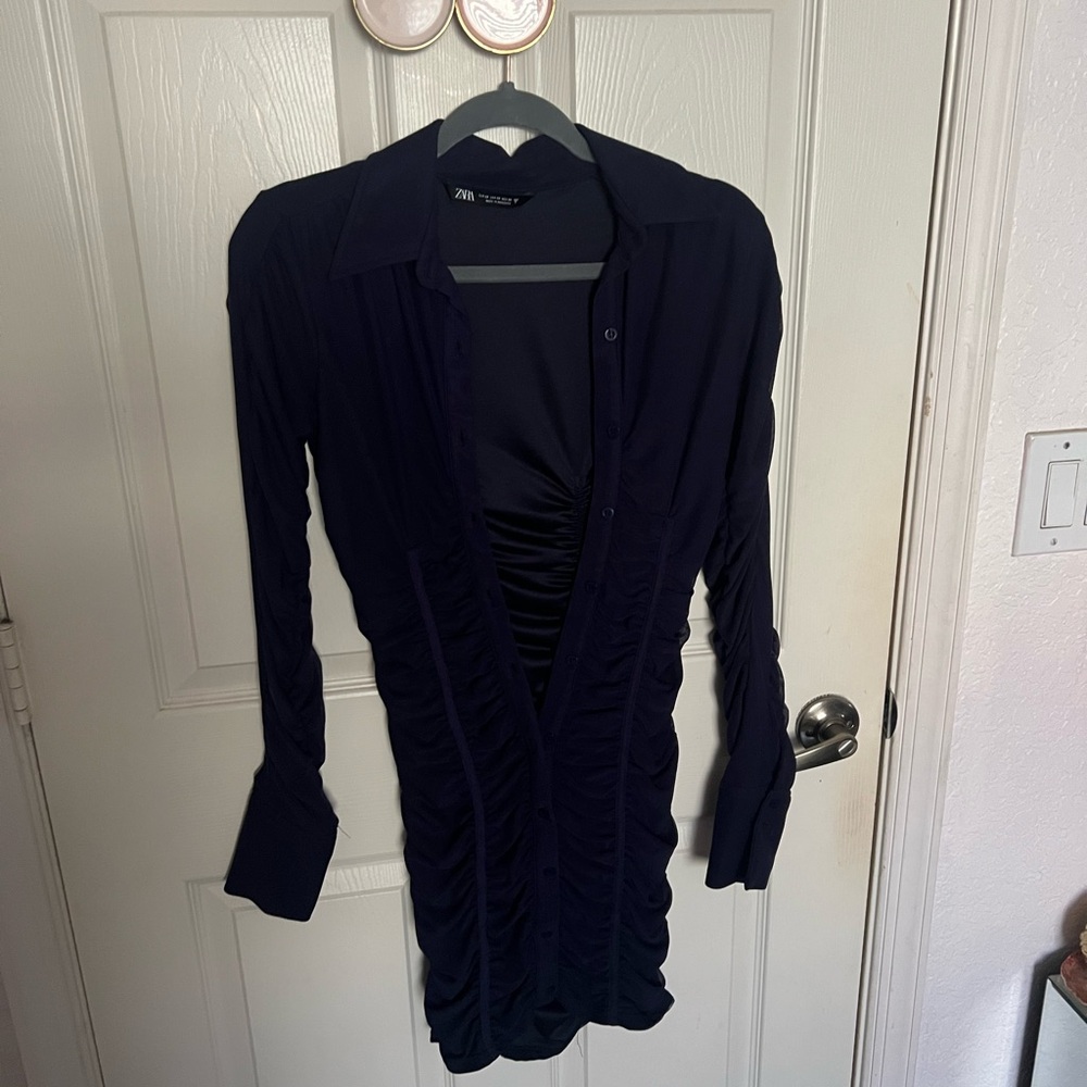 Zara Blue Dress